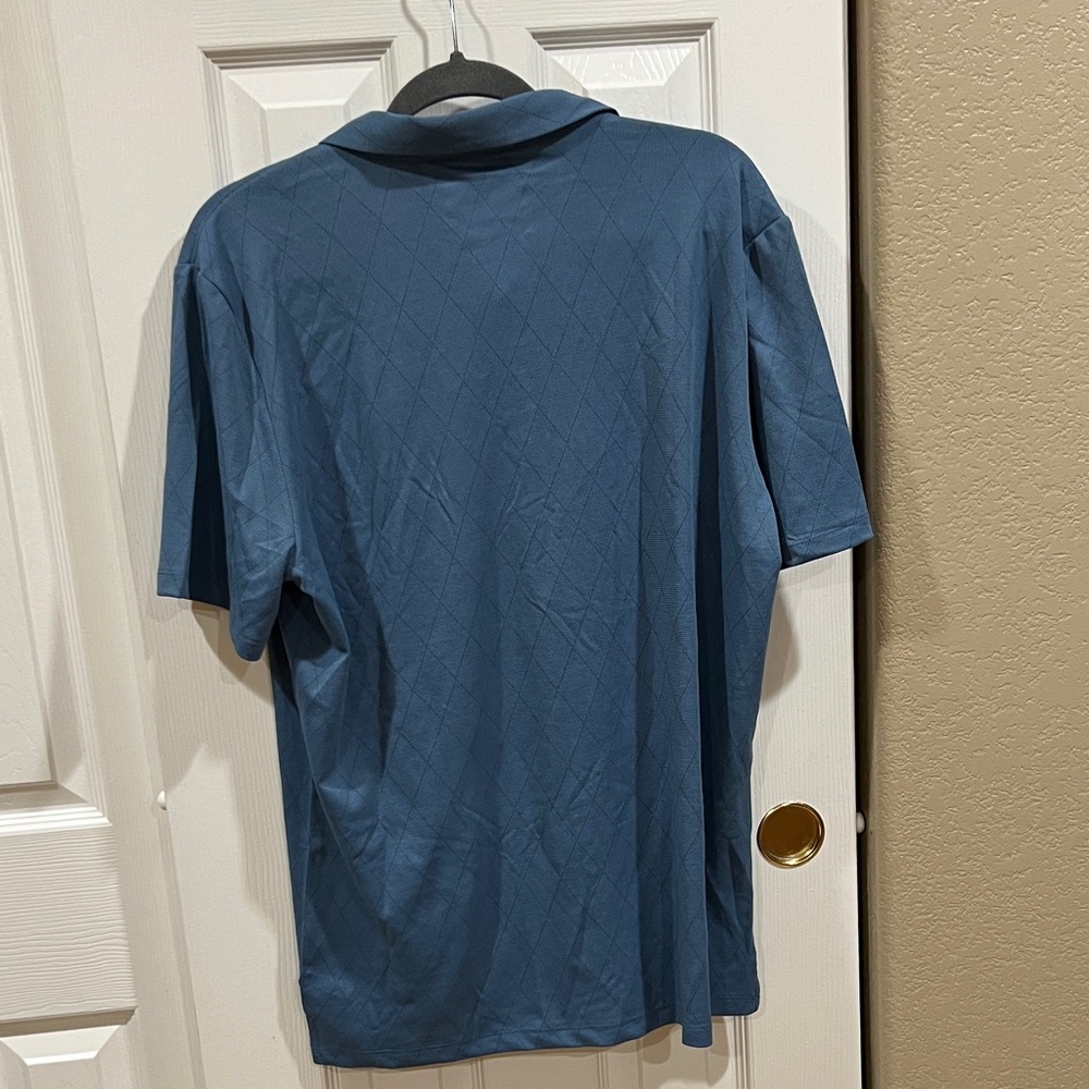 Modern Ambition Men's Blue Polo Shirt NWT size Large - Picture 7 of 7